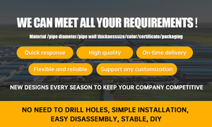 Alta calidad portátil DIY 32mm 38mm Metal de pie perchero rieles perchero - Product Image 4