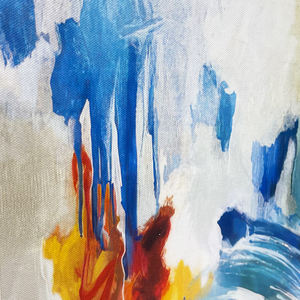 Pintura al Óleo Abstracta Moderna, Pintada a Mano, Impasto, Arte de Pared para el Hogar, <span class=keywords><strong>Paisaje</strong></span> Colorido, Pintura al Óleo Abstracta sobre Lienzo - Product Image 6