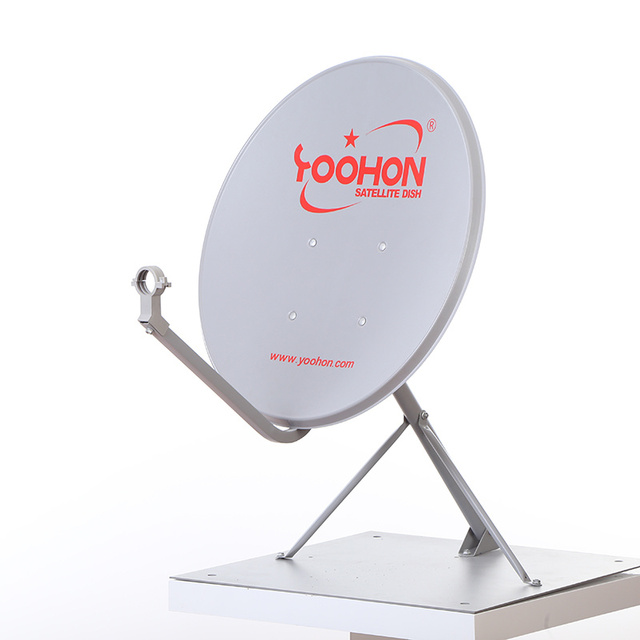 Outdoor, Ground/Pole/Wall Mount Type KU 60 cm Satellite Dish Antenna