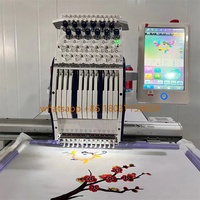Nouvelle machine à broder automatique à coudre machine à broder par ordinateur à tête unique