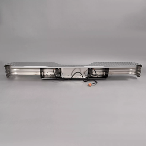 Paraurti Posteriore Universale in Acciaio Cromato con Gradino Diamantato per <span class=keywords><strong>Ford</strong></span> F-150 F-250 F-350 - Product Image 4