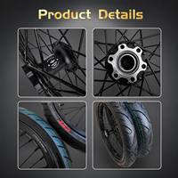 Pneus CST 6577 Supermoto 70/90-17 90/80-17, jeu de roues 17 pouces pour Surron Light Bee X avant et arrière