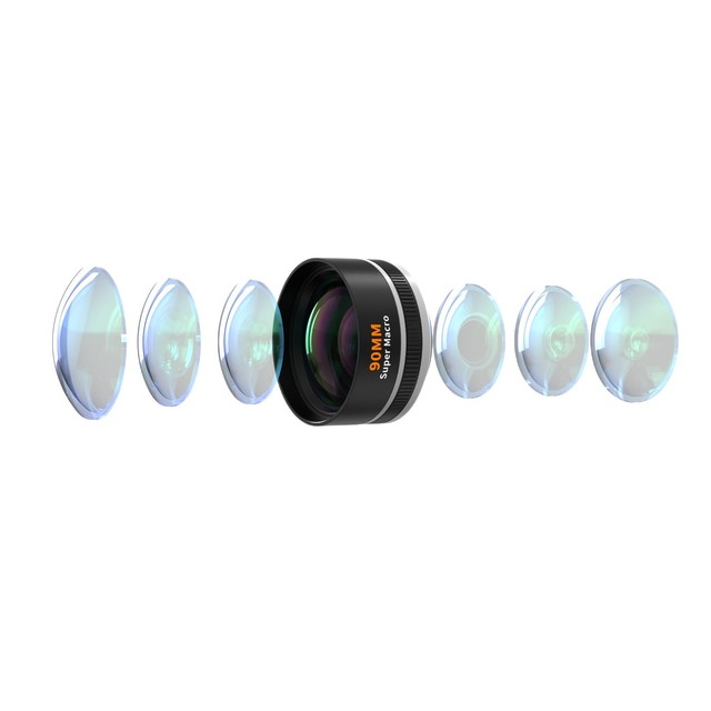 90mm Professional Macro Lens for Smartphone Photography with HD Close up Effect Mobile Phone Camera Lens Adapter