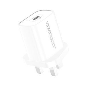 VIDVIE xách tay điện thoại di động DC 20W max USB Loại C nhanh chóng sạc điện Du Lịch Anh tường bộ sạc Adapter - Product Image 5