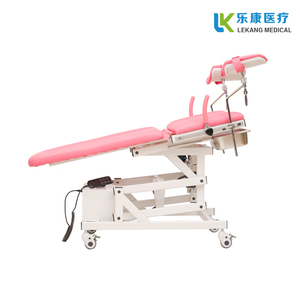 <span class=keywords><strong>Cama</strong></span> Ginecológica Eléctrica en Oferta / Mesa de Partos / Mesa de Examen Obstétrico con Soporte para Piernas y Cuenco - Product Image 5