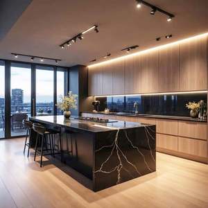 Custom Kitchen <b>Cabinets</b> <b>Doors</b> Panels Furniture Solid Wood Kitchen Storage <b>Cabinet</b> Home Furniture Solid Wood Kitchen <b>Cabinet</b> - Product Image 2