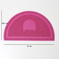 Tapis de litière pour animaux de compagnie en PVC durable et écologique, motif de dessin animé d'animaux, pour chats et chiens