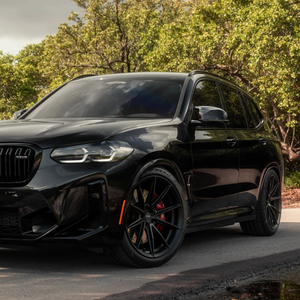 Jantes forgées répliques SHIN-555 Satin Matte Black HF3 à rayons multiples, jantes en alliage de 18 à 24 pouces, déport personnalisé pour BMW Audi - Product Image 4