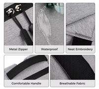 Sac à dos professionnel haut de gamme pour ordinateur portable, en tissu Oxford, avec port de chargement USB, étanche, fin, pour voyage, homme, femme, étudiants, 20-35L