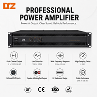 Amplificateur de puissance professionnel 10V à double canal 2U 2*1250W avec mode pont pour système de sonorisation PA