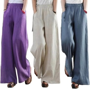 Pantalones anchos de algodón personalizados de calidad premium para mujer, estilo holgado, el mejor look para damas. - Product Image 6