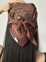 Op maat bedrukte katoenen bandana, ademend, absorberend, hoofdband, zakdoek, polsband, voor buiten sporten, reizen, fietsen, met aangepast logo