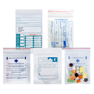Tùy chỉnh 100% LDPE y tế Pill pha chế phong bì, bệnh viện Túi thuốc đóng gói túi ziplock - Product Image 4