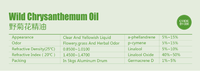 Wildes Chrysanthemenöl Ätherisch 100% Reiner Pflanzenextrakt für Kerzen-Essenz Parfüm Aromatherapie Duschgel & Hautpflege