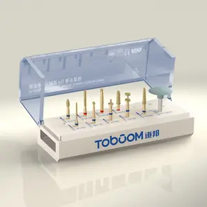 Toboom Best Price Dental Implant Kit Dental Polishing Kit Molding Dental Kit Electric Metal Plastic Box Shanghai Ce 3 Years MFDS