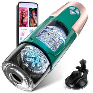ジョイハブアプリ制御、推進回転式電動ポケットプッシー、男性用オナニーストローカー、AI同期マスターベーター、大人用セックストイ（男性向け） - Product Image 1