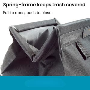 BSCI SEDEX Bolsa de Basura para Auto con Tapa, Bolsa de Basura para Auto <span class=keywords><strong>a</strong></span> Prueba de Fugas, Organizador para <span class=keywords><strong>Viajes</strong></span> por Carretera, Fábrica de Logotipos Personalizados OEM ODM - Product Image 2