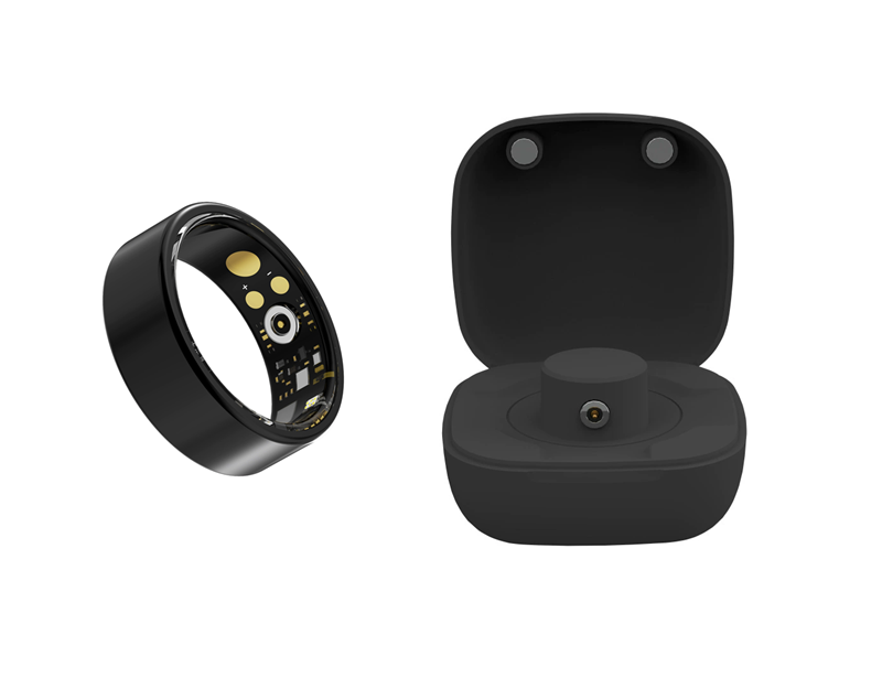 Black with charging case
