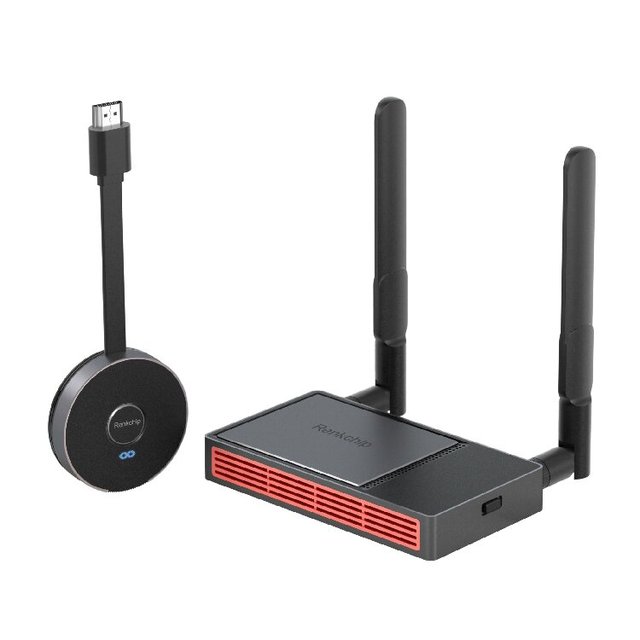 Wireless HD Adapter Transmitter Receiver WiFi Dongle Support 4K Ultra HD Streaming Video Display