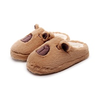 Chaussons d'intérieur populaires pour femmes, chauds et douillets, avec semelle extérieure en TPR, en stock