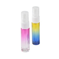 Flacon de parfum en verre, 5ml ou 10ml, 5 pièces, flacon décoratif pour le produit cosmétique