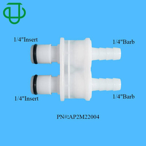 Connecteurs mâles droits à double diamètre en POM de la série AP, entièrement en plastique, de haute qualité, à connexion rapide, neufs, en plastique médical, vente en gros - Product Image 1