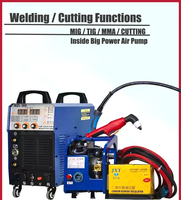 SANYU CUT-60A CNC Plasma acier métal découpeuse compresseur d'air intégré CUT/MMA fonctions pas à pas nouvelle Construction utilisée