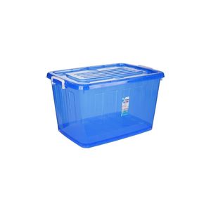 Hokori 90L hình chữ nhật lưu trữ <span class=keywords><strong>container</strong></span>-công suất lớn, bền, Stackable, đa mục đích bin cho nhà, văn phòng, và nhà kho - Product Image 2