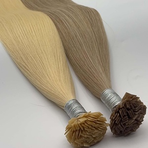 Extensions de cheveux naturels européens Starose, double épaisseur, pointe plate, cuticules intactes, extensions à la kératine - Product Image 2