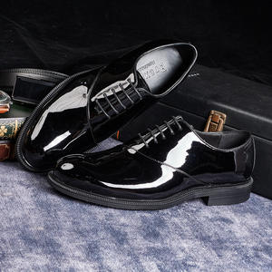 Luxury Genuine <b>Leather</b> <b>Shoes</b> for Men's Business Wedding Use Autumn ZIP Closure Camouflage Pattern Anti-<b>Slip</b> Breathable Light - Product Image 4