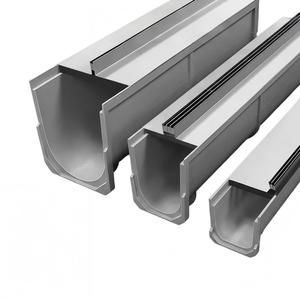 Venta directa de fábrica: Canal de drenaje lineal de resina con gran capacidad de drenaje y alta capacidad de carga. - Product Image 1