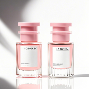 Luxury Cosmetic Girl Fragrance Oil Glass <b>Perfume</b> <b>Bottle</b> Print logo Spray Empty 30ml 50ml 100ml <b>Perfume</b> <b>Bottle</b> with Plastic Lid - Product Image 1
