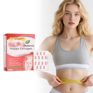 OEM grosir Premium kapsul keseimbangan Estrogen wanita mendukung rasa sakit Hormonal & perlambatan bantuan - Product Image 3