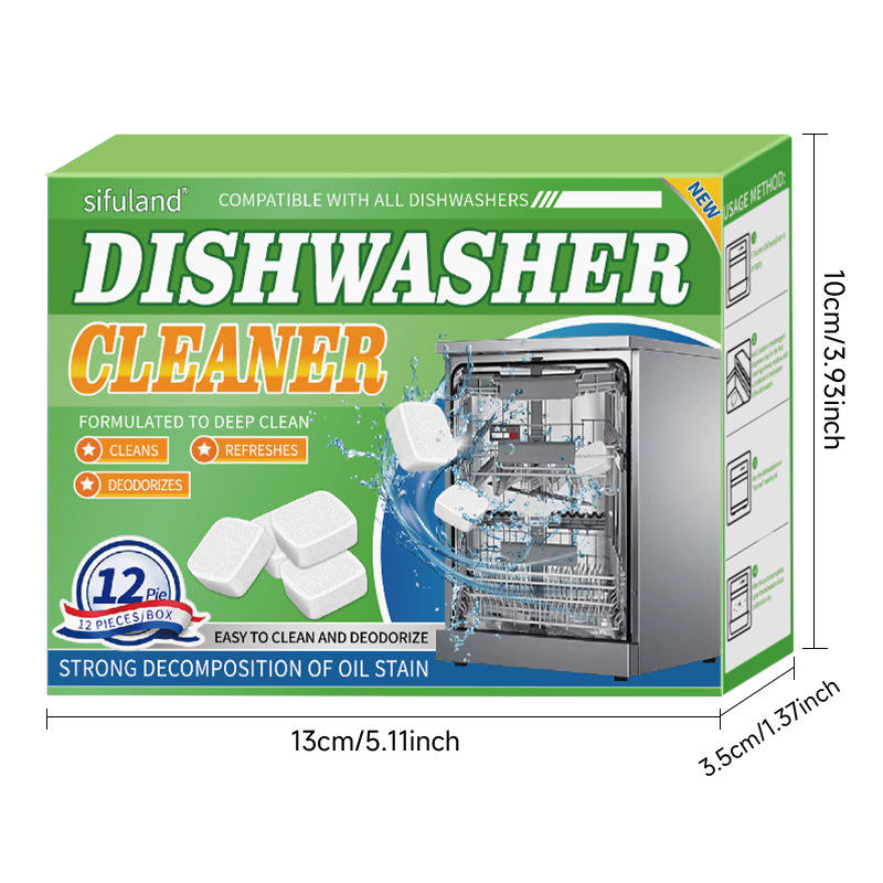 12pcs dishwasher effervescent tablets