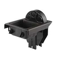 Noir et En Fiber De Carbone Coin boîte Console Seat51168217957/51168217953 Pour BMW 3 Série E46 06-19 porte-Gobelet et Coin boîte Console