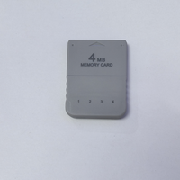 Carte mémoire 4Mega pour PS1 Adaptateur de console de jeu Carte de stockage pour PS1 4M Memory Stick