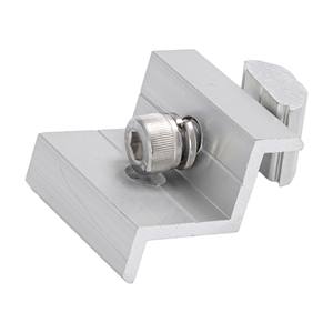 Serre-câbles de <span class=keywords><strong>fixation</strong></span> <span class=keywords><strong>en</strong></span> aluminium <span class=keywords><strong>pour</strong></span> panneaux solaires 30 mm 35 mm <span class=keywords><strong>pour</strong></span> système de montage photovoltaïque sur toit ou au sol - Product Image 2