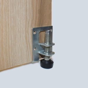 60/100mm Metal Leveling Feet for Tables Screw-on Furniture Adjustable Cabinet Corner Bracket <b>Plastic</b> Floor Protection Hardware - Product Image 2