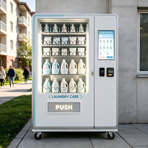 Distributeur automatique de lessive intelligent JOYVEND, distributeur de lessive en poudre, liquide et dosettes, multi-marques, petit format pour hôtel, auberge - Product Image 3