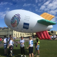Aéronef gonflable en PVC, ballon à hélium, modèle d'avion télécommandé, avion, dirigeable gonflable pour événements