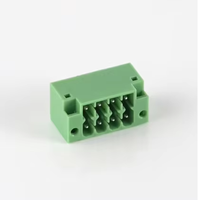 Bloc de bornes enfichables double rangée 3,5 mm, 2 à 24 broches, mâle droit, connecteurs à deux rangées pour carte PCB 3,81 mm