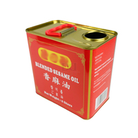 10L 14L 15L 17.5L 18L huile peut grande capacité boîtes de conserve en métal pour plante liquide lubrifiant emballage conteneurs bec couvercle/poignée