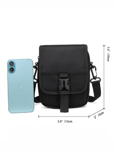 Borsa a Tracolla Trendy da <span class=keywords><strong>Uomo</strong></span>, Zaino <span class=keywords><strong>Monospalla</strong></span>, Borsa Sportiva per Telefono, Mini Borsa a Tracolla, Borsa Messenger da <span class=keywords><strong>Uomo</strong></span> - Product Image 4