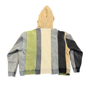 هودي بسحاب بتصميم عتيق مخصص، هودي فضفاض ثقيل الوزن للرجال - Product Image 3