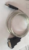 Cable Adaptador USB a Serial con Puerto Macho RS232 DB9, Chipset FTDI, Compatible con Windows 10, 8, 7 y Mac Linux