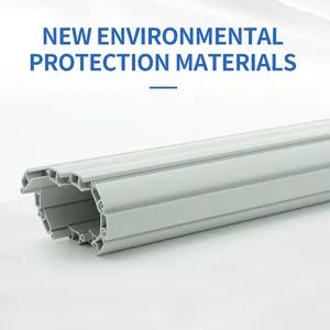 PVC bóng Bảng điều chỉnh tùy chỉnh uPVC PVC nhựa hồ sơ PVC con lăn màn trập cửa sổ và cửa ra vào hồ sơ