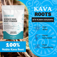 Poudre de racine de kava Science Premium 100% Noble Kava Relaxation de l'esprit et du corps pour adultes Stress et soutien du sommeil Complément alimentaire