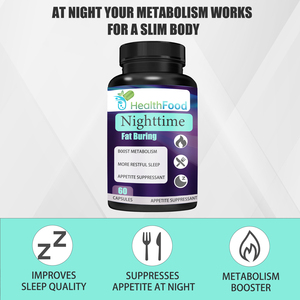 Cápsulas para Quemar Grasa Nocturna con Descuento por Volumen, con Vitamina D, Supresor del Apetito Nocturno, Cápsulas de Raíz de Ashwagandha - Product Image 3