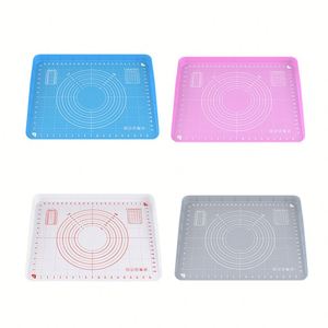 Silicone Thickened Kneading <b>Mat</b> Non-Slip Non-Stick Cutting Board <b>Rolling</b> <b>Mat</b> Scale Microwave Heat Insulation Baking <b>Mat</b> Manual - Product Image 2
