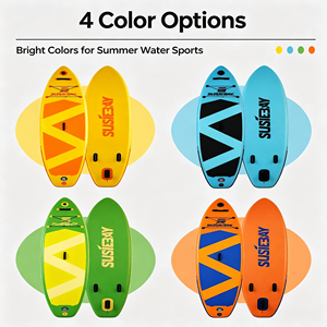 Planche à pagaie gonflable SUP 335x84x15cm, double couche, PVC épaissi, EVA écologique, durable, pour tous les âges, loisirs, <span class=keywords><strong>surf</strong></span> - Product Image 4